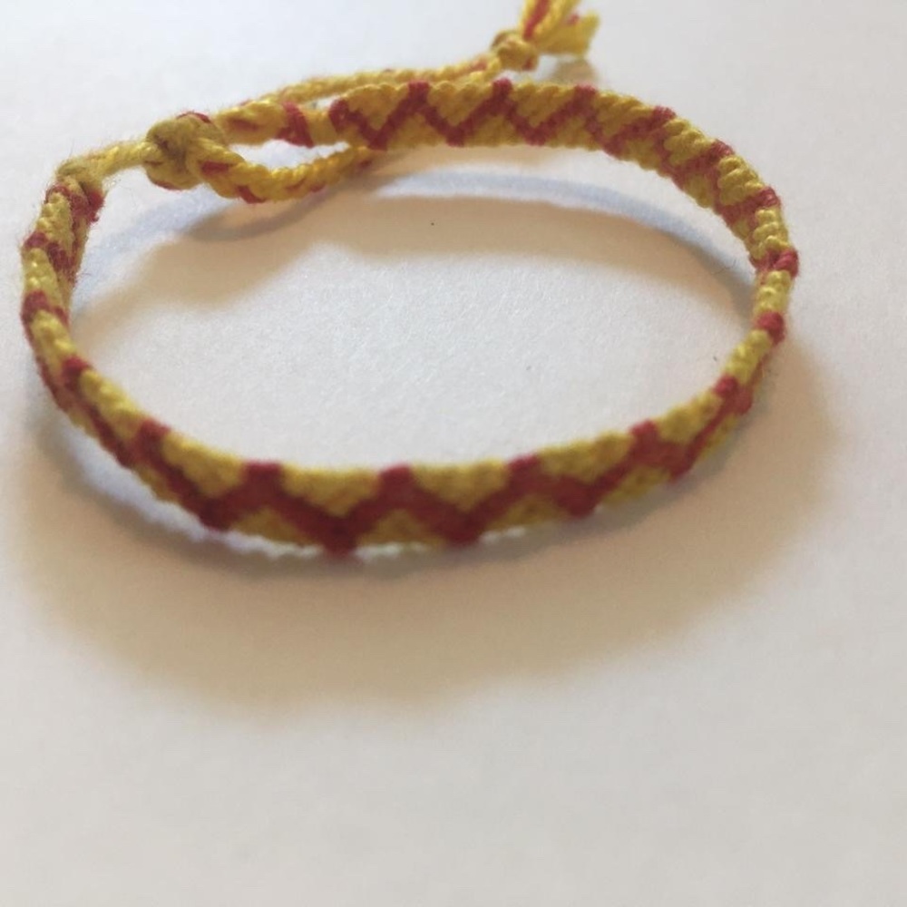 Two-toned Zigzag Bracelet